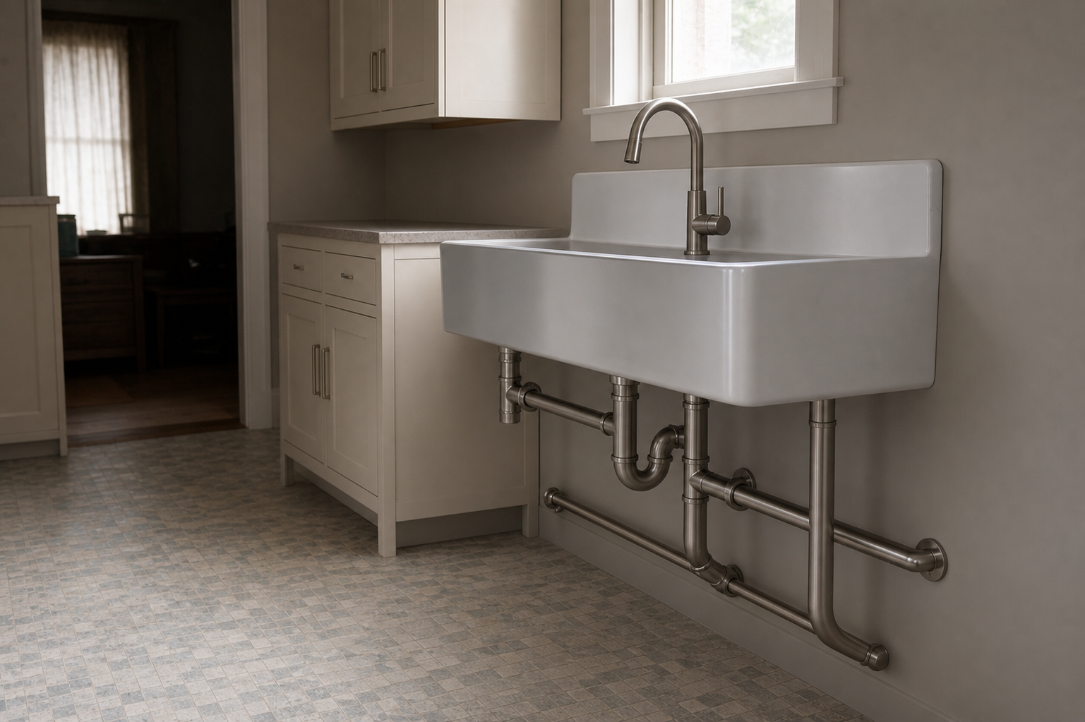 Modern Kitchen Zink Pipes-1 Modern Kitchen Zink Pipes-1