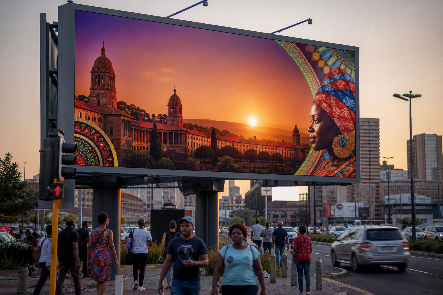 Welcome to Pretoria Billboard